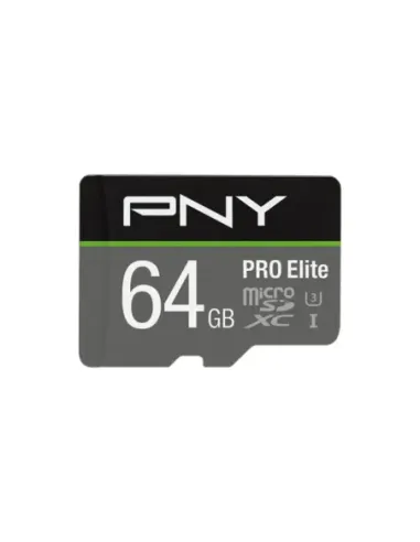 Tarjeta memoria micro sd pny 64gb elite uhs - i c10 microsdxc