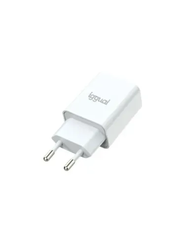 iggual Cargador de pared 1xUSB 5V/2.4A (12W)