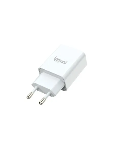 iggual Cargador de pared 1xUSB 5V/2.4A (12W)