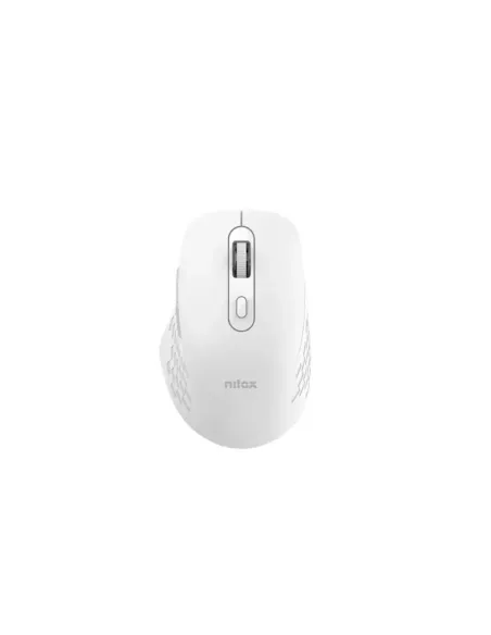Nilox Ratón Dual Wireless 1600dpi silen. Blanco