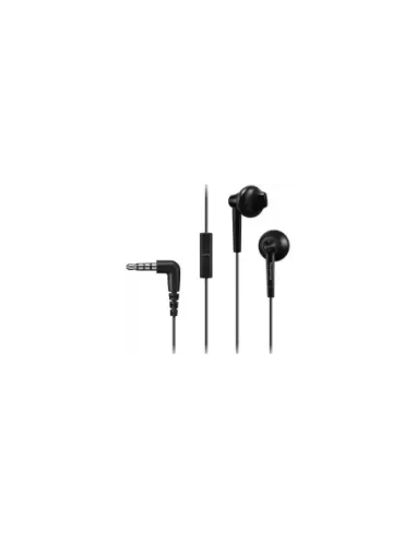 Auriculares Intrauditivos Panasonic RP-TCM55/ con Micrófono/ Jack 3.5/ Negros