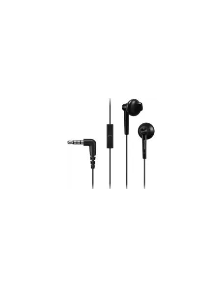Auriculares Intrauditivos Panasonic RP-TCM55/ con Micrófono/ Jack 3.5/ Negros