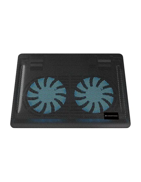 Conceptronic CNBCOOLPAD2F almohadilla fría 39,6 cm (15.6") 1000 RPM Negro
