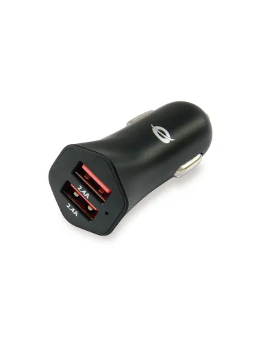 Conceptronic CARDEN04B cargador de dispositivo móvil Universal Negro Encendedor de cigarrillos Auto