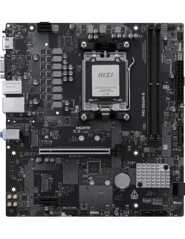 MSI PRO B840M-B placa base AMD B840 Zócalo AM5 micro ATX