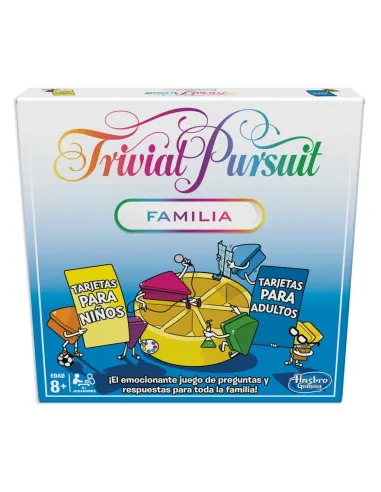 Juego de mesa trivial edición familia -  español