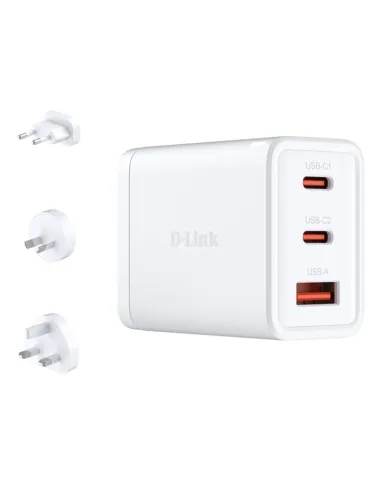 D-Link DCP-651 cargador de dispositivo móvil Universal Blanco Corriente alterna Carga rápida Interior