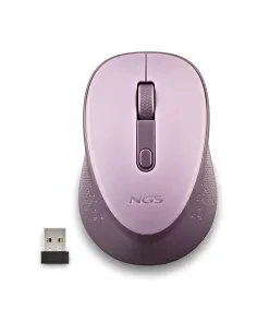 NGS DEW LILAC ratón Oficina Ambidextro RF inalámbrico Óptico 1600 DPI 2