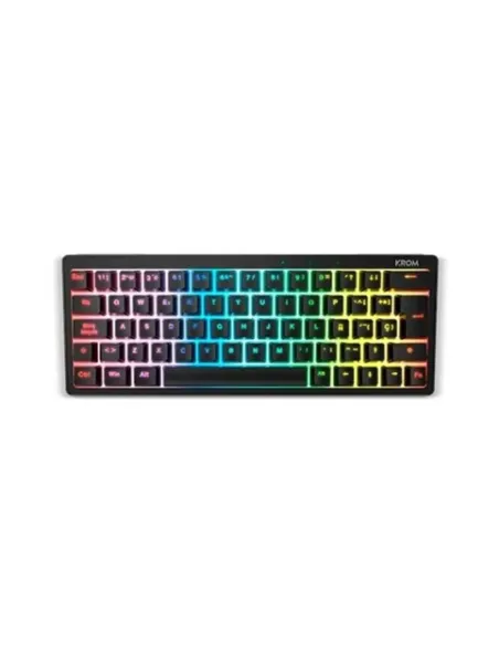 Teclado gaming krom kreator negro