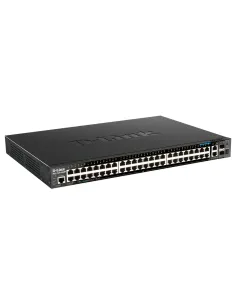 D-Link DGS-1520-52MP switch Gestionado L3 Gigabit Ethernet (10 100 1000) Energía sobre Ethernet (PoE) 1U Negro 2
