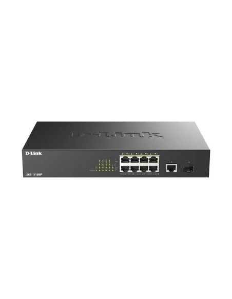D-Link DGS-1010MP E switch No administrado L2 Gigabit Ethernet (10 100 1000) Energía sobre Ethernet (PoE) 1U Negro