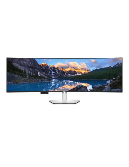 DELL UltraSharp U4924DW pantalla para PC 124,5 cm (49") 5120 x 1440 Pixeles 5K Ultra HD LCD Negro, Plata