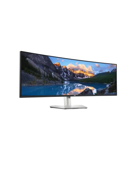 DELL UltraSharp U4924DW pantalla para PC 124,5 cm (49") 5120 x 1440 Pixeles 5K Ultra HD LCD Negro, Plata