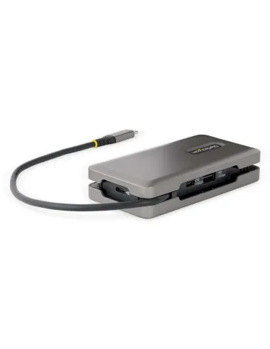 StarTech.com Adaptador Multipuertos USB-C - HDMI 4K a 60Hz VGA - Hub Ladrón USB de 3 Puertos - Power Delivery de Paso de 100W -