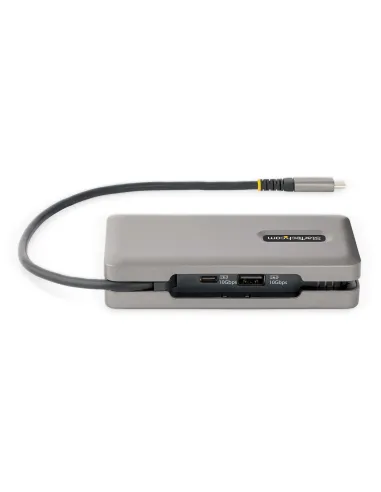 StarTech.com Adaptador Multipuertos USB-C - HDMI 4K a 60Hz VGA - Hub Ladrón USB de 3 Puertos - Power Delivery de Paso de 100W -