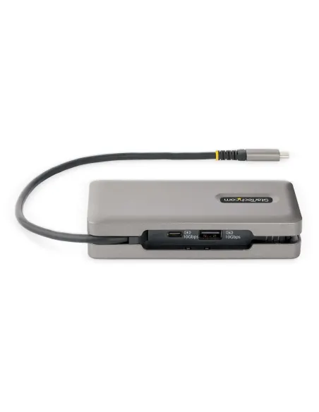 StarTech.com Adaptador Multipuertos USB-C - HDMI 4K a 60Hz VGA - Hub Ladrón USB de 3 Puertos - Power Delivery de Paso de 100W -
