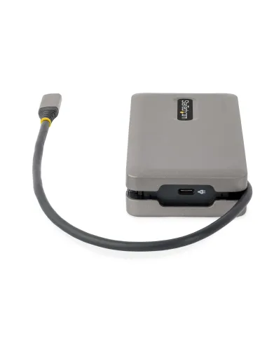 StarTech.com Adaptador Multipuertos USB-C - HDMI 4K a 60Hz VGA - Hub Ladrón USB de 3 Puertos - Power Delivery de Paso de 100W -