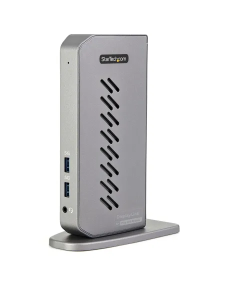 StarTech.com Dock USB-C o USB-A - Docking Station Universal Híbrido USB 3.0 para Ordenador Portátil USB Tipo C o USB-A - para 2