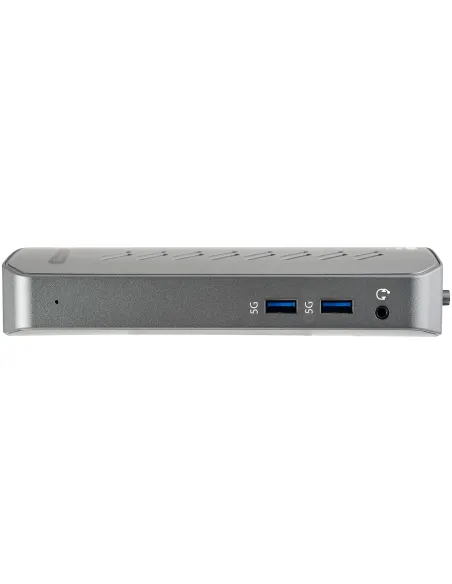 StarTech.com Dock USB-C o USB-A - Docking Station Universal Híbrido USB 3.0 para Ordenador Portátil USB Tipo C o USB-A - para 2