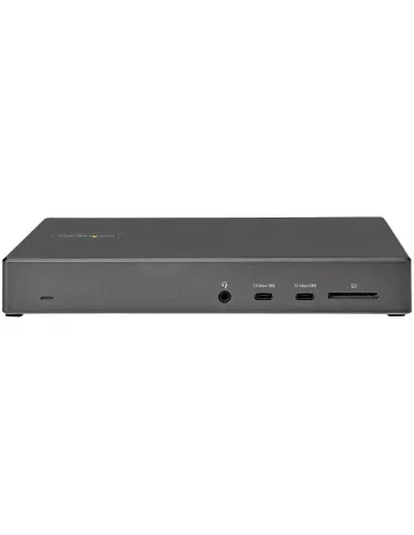 StarTech.com Dock USB-C - Docking Station USB Tipo C para 3 Monitores de 4K - con 100W de Entrega de Alimentación PD - Modo Alt