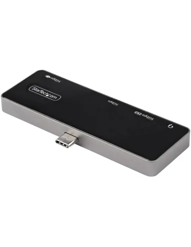 StarTech.com Adaptador Multipuertos USB C a HDMI 2.0 de 4K 60Hz - Entrega de Alimentación PD de 100W Pass Through - Hub USB 3.0