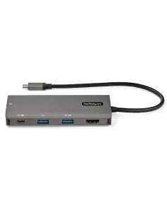 StarTech.com Adaptador Multipuertos USB C - Mini Docking Station USB Tipo C con HDMI de 4K 30Hz - con PD de 100W - con Hub 2