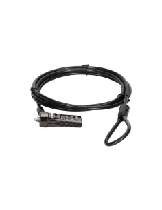 Conceptronic CUSTODIO01BS cable antirrobo Negro 1,8 m
