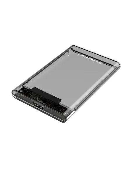 Conceptronic DANTE03T caja para disco duro externo Carcasa de disco duro SSD Transparente 2.5"