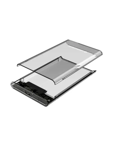 Conceptronic DANTE03T caja para disco duro externo Carcasa de disco duro SSD Transparente 2.5"
