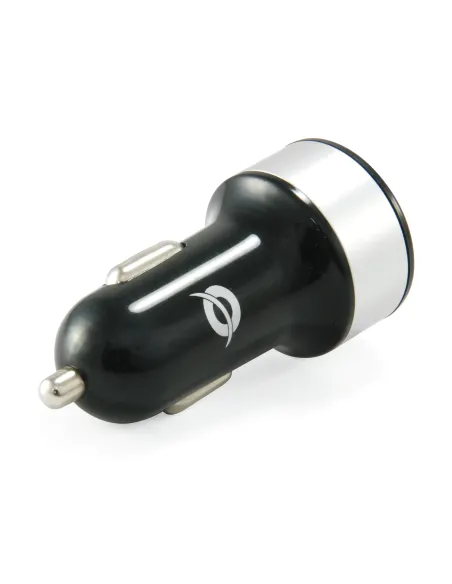 Conceptronic CUSBCAR2A cargador de dispositivo móvil Tableta Plata Encendedor de cigarrillos Auto