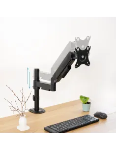 TooQ Soporte de Mesa para Pantallas 17”-32”, Color Negro 2