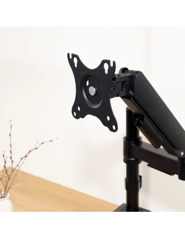 TooQ Soporte de Mesa para Pantallas 17”-32”, Color Negro