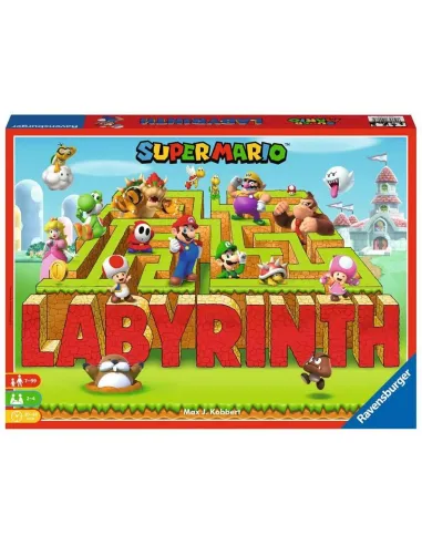 Juego de mesa ravensburger labyrinth super mario