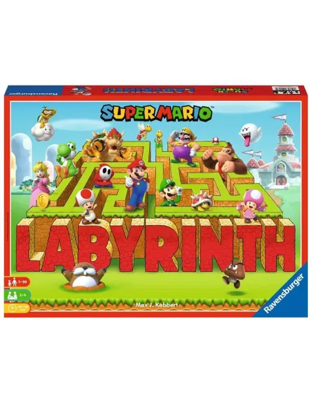Juego de mesa ravensburger labyrinth super mario