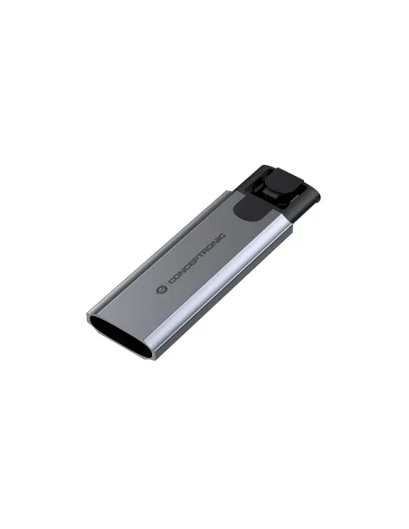 Conceptronic DANTE05G caja para disco duro externo Caja externa para unidad de estado sólido (SSD) Gris M.2