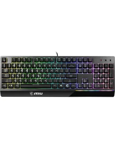 MSI S11-04ES601-CLA teclado Juego USB QWERTY Inglés del Reino Unido Negro