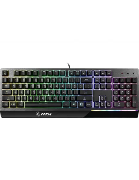 MSI S11-04ES601-CLA teclado Juego USB QWERTY Inglés del Reino Unido Negro