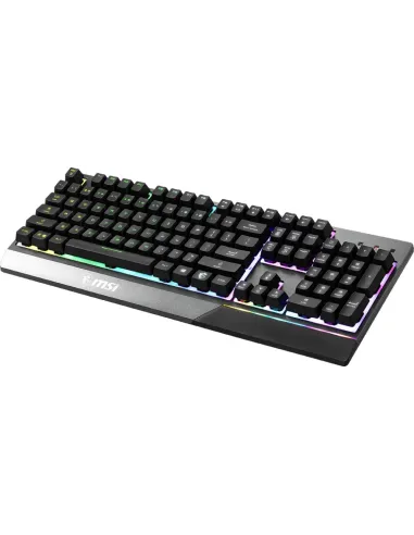 MSI S11-04ES601-CLA teclado Juego USB QWERTY Inglés del Reino Unido Negro