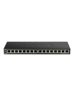 D-Link DGS-1016S No administrado Gigabit Ethernet (10 100 1000) Negro 2