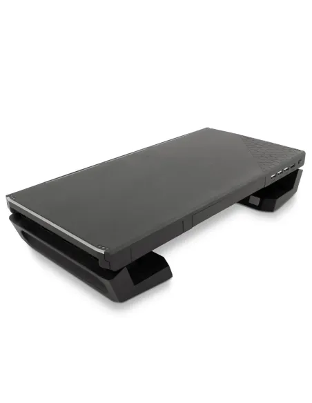 Deep Gaming DEEPGAMING SOPORTE PARA MONITOR CON HUB 4USB + ILUMINACION RGB