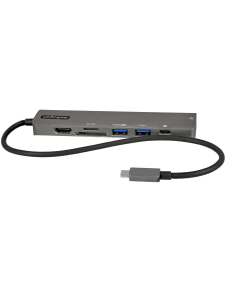 StarTech.com Adaptador Multipuertos USB C - Docking Station USB Tipo C a HDMI 2.0 4K 60Hz - Entrega de Alimentación 100W