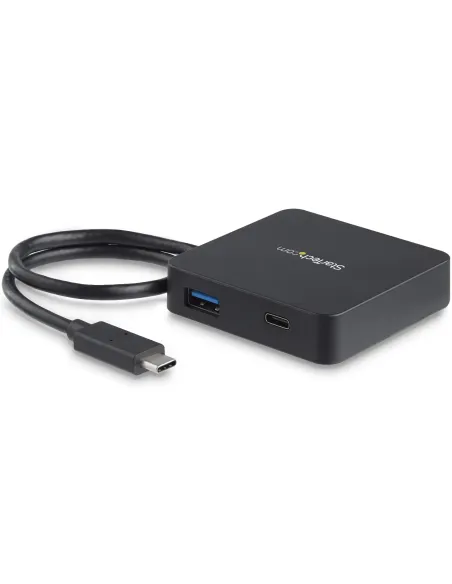 StarTech.com Adaptador Multipuertos USB C - Mini Dock Portátil USB-C 4K HDMI - Gigabit Ethernet - Hub USB 3.0 (1x USB-A 1x