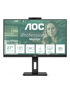 AOC Q27P3QW pantalla para PC 68,6 cm (27") 2560 x 1440 Pixeles Quad HD Negro