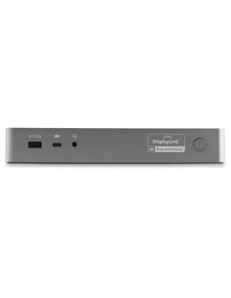 StarTech.com Docking Station Universal para Portátil - Replicador de Puertos Híbrido USB-C -A - 2x HDMI y DP 4K - PD 100W - Mac