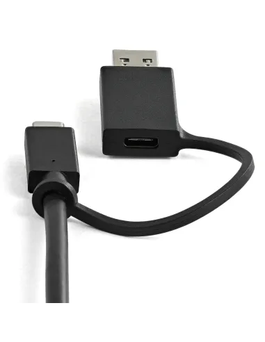 StarTech.com Docking Station Universal para Portátil - Replicador de Puertos Híbrido USB-C -A - 2x HDMI y DP 4K - PD 100W - Mac
