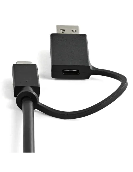 StarTech.com Docking Station Universal para Portátil - Replicador de Puertos Híbrido USB-C -A - 2x HDMI y DP 4K - PD 100W - Mac