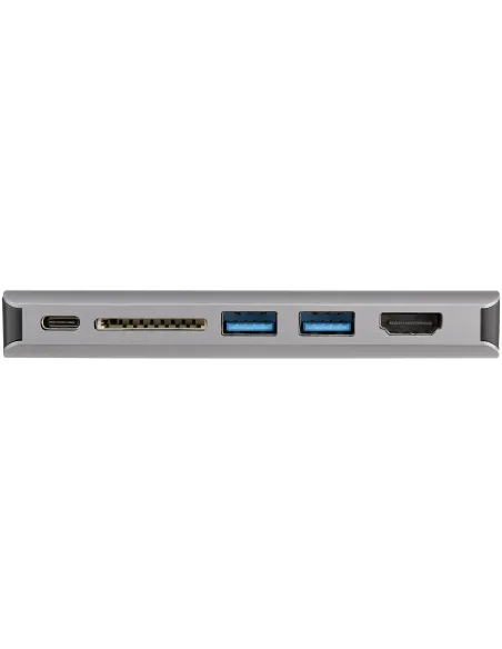 StarTech.com Adaptador Multipuertos USB-C - Mini Docking Station para Viajes con HDMI de 4K o VGA de 1080p - con Hub Ladrón USB