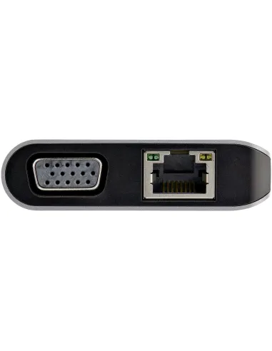 StarTech.com Adaptador Multipuertos USB-C - Mini Docking Station para Viajes con HDMI de 4K o VGA de 1080p - con Hub Ladrón USB