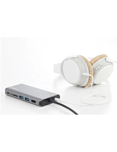 StarTech.com Adaptador Multipuertos USB-C - Mini Docking Station para Viajes con HDMI de 4K o VGA de 1080p - con Hub Ladrón USB