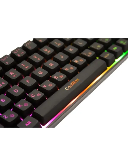 CoolBox GAMING TECLADO COMPACTO 65% TM065 RGB